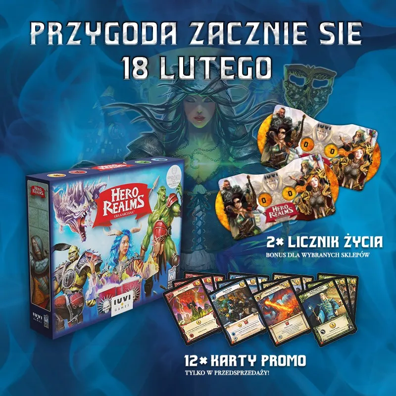 Wieści- Przedsprzedaż Hero Realms