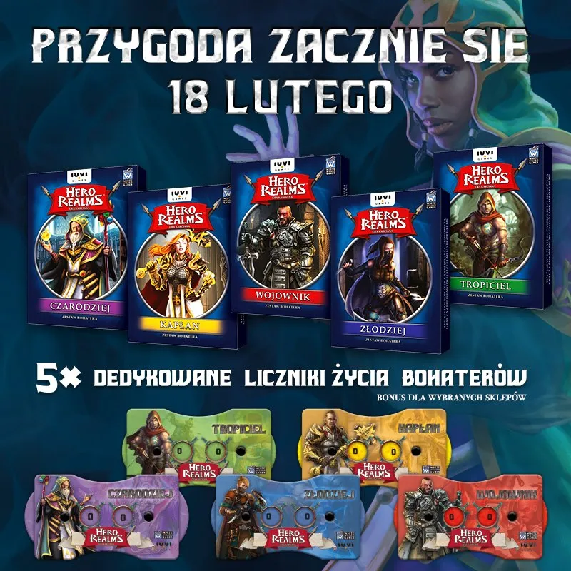 Wieści- Przedsprzedaż Hero Realms