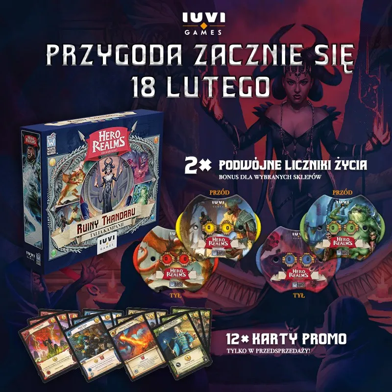 Wieści- Przedsprzedaż Hero Realms