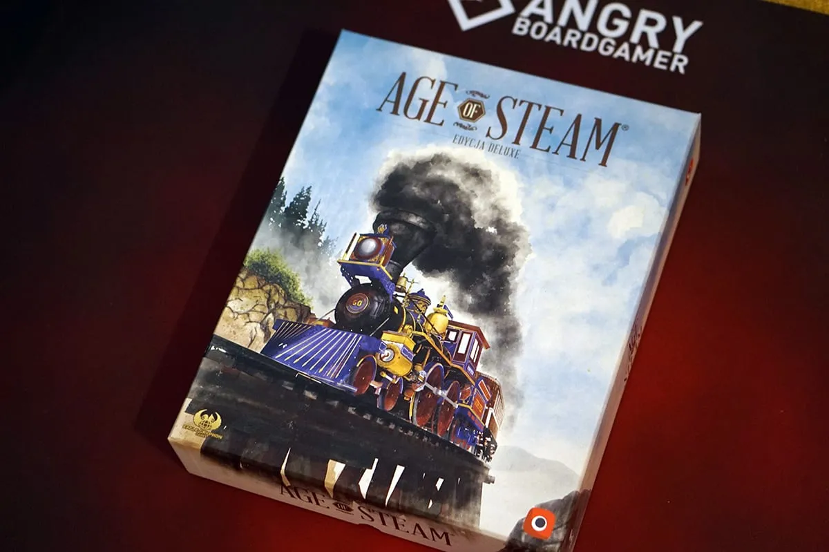 Unboxing – Age of Steam: Edycja Deluxe