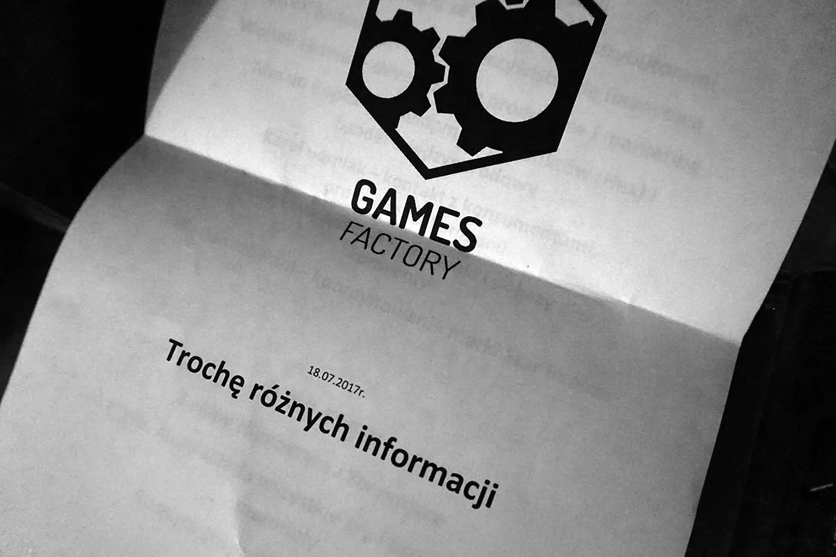 Games Factory – garść informacji