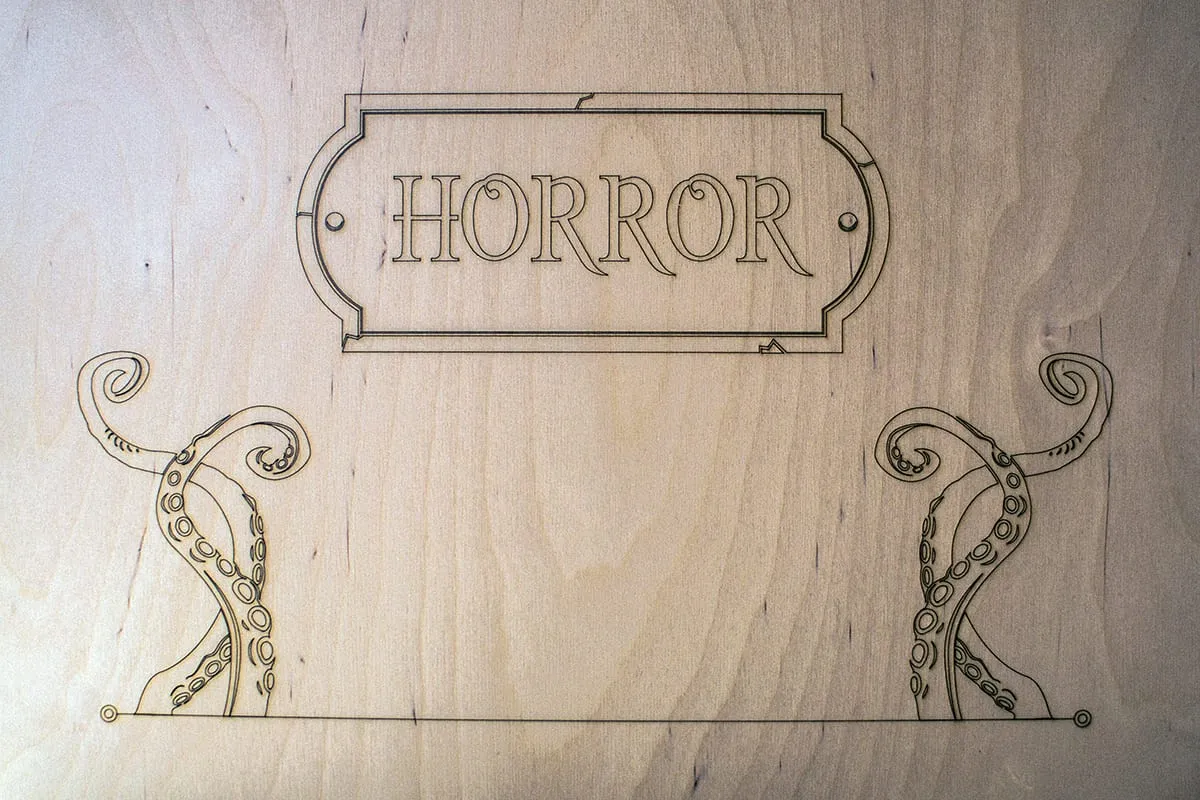 Kufer „HORROR ED.2” dedykowany grze Eldritch Horror