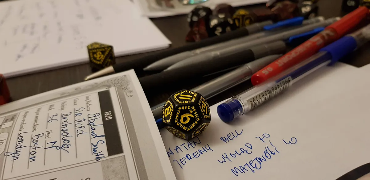 Zapis z sesji RPG – Zew Cthulhu – Nawiedzony Dom
