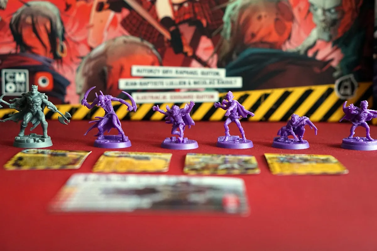 Unboxing Zombicide 2 ed Dark Nights Metal