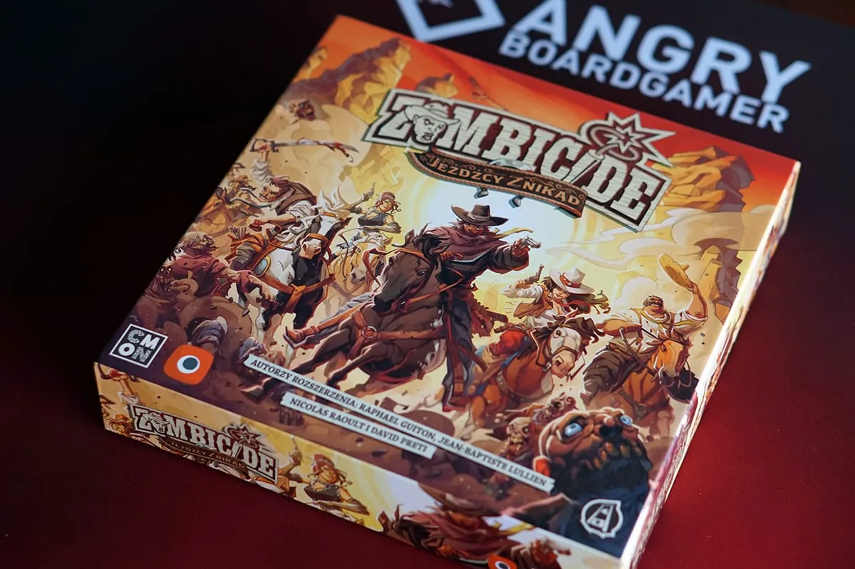 Unboxing – Zombicide Żywi lub Nieumarli: Jeźdźcy Znikąd