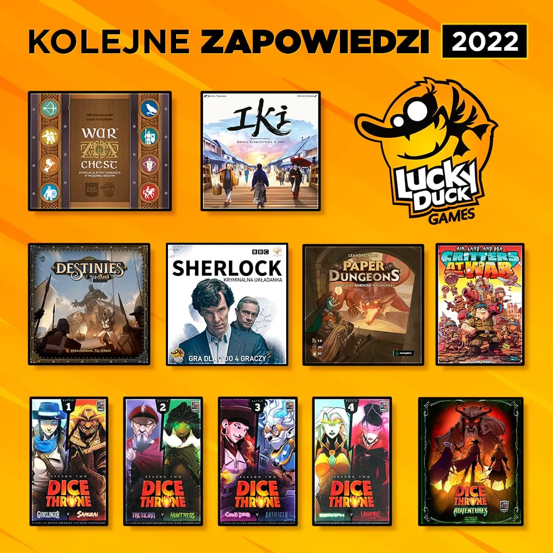 Zapowiedzi 2022 Lucky Duck Games