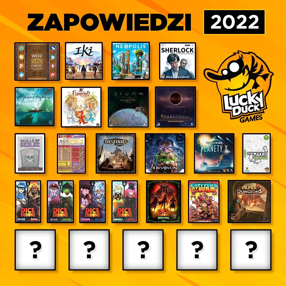 Zapowiedzi 2022 Lucky Duck Games