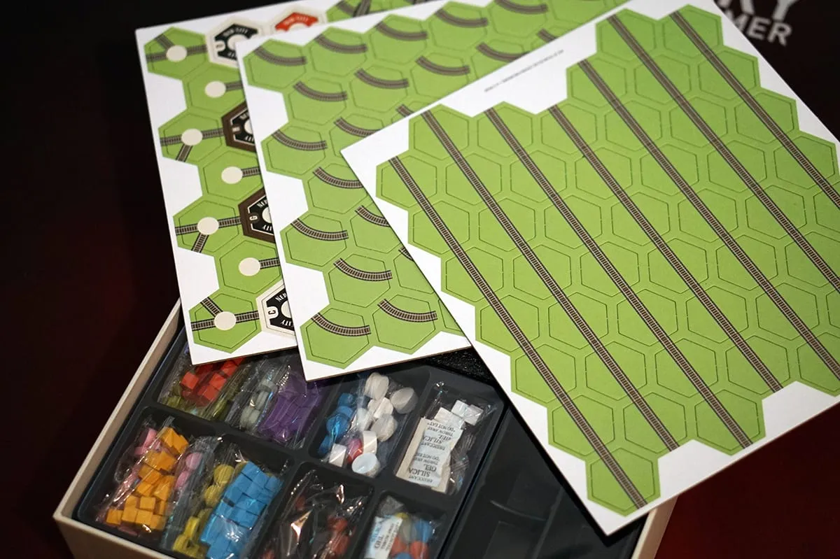 Unboxing – Age of Steam: Edycja Deluxe