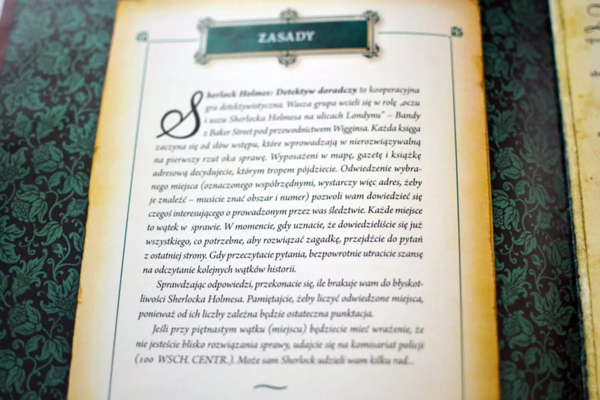 Rzut Okiem – Sherlock Holmes: Detektyw Doradczy