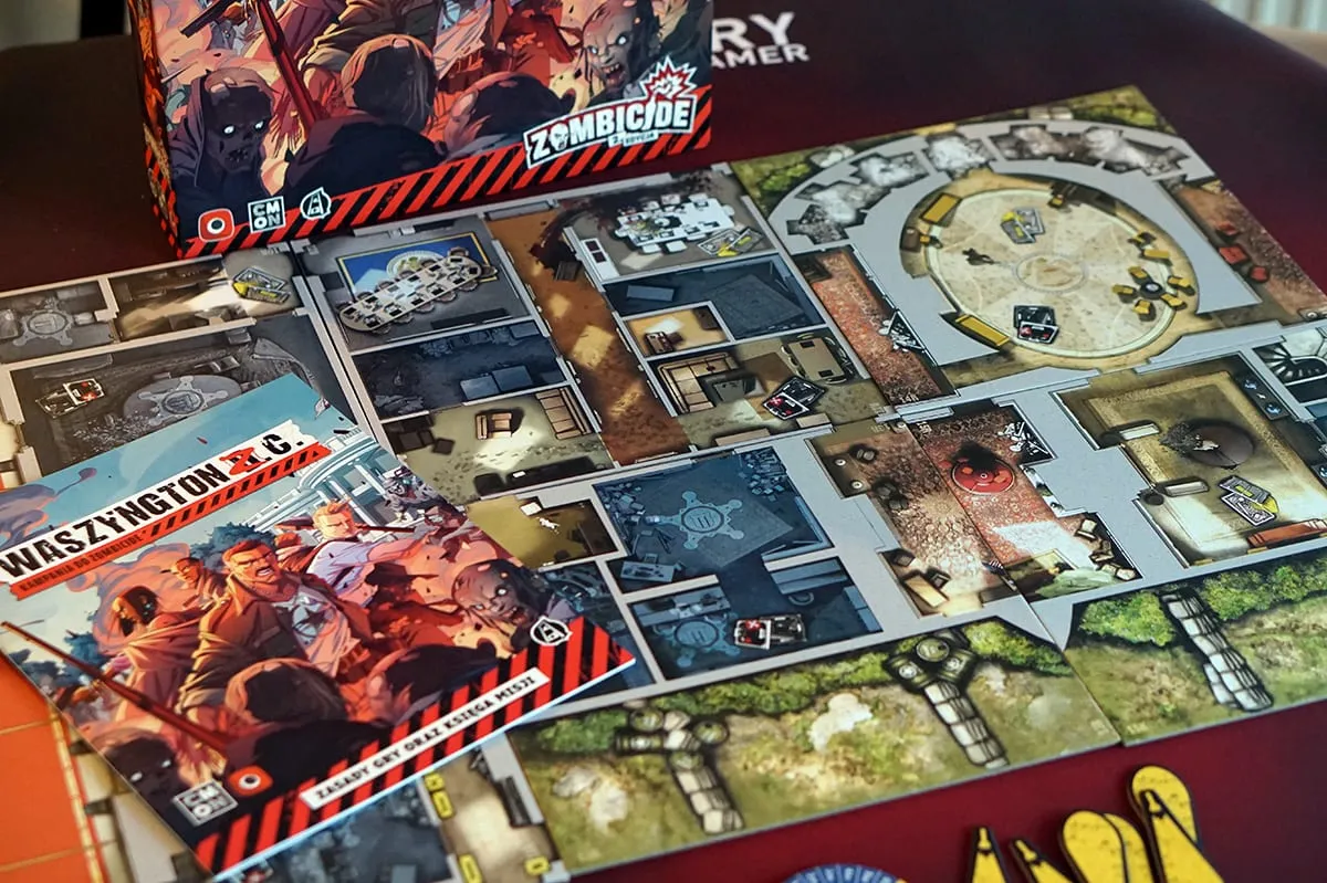 Unboxing Zombicide 2 : Waszyngton Z.C