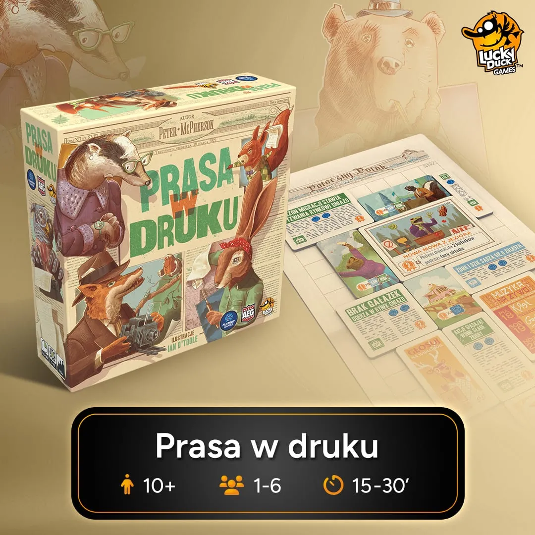 Lucky Duck Games – zapowiedzi 2024