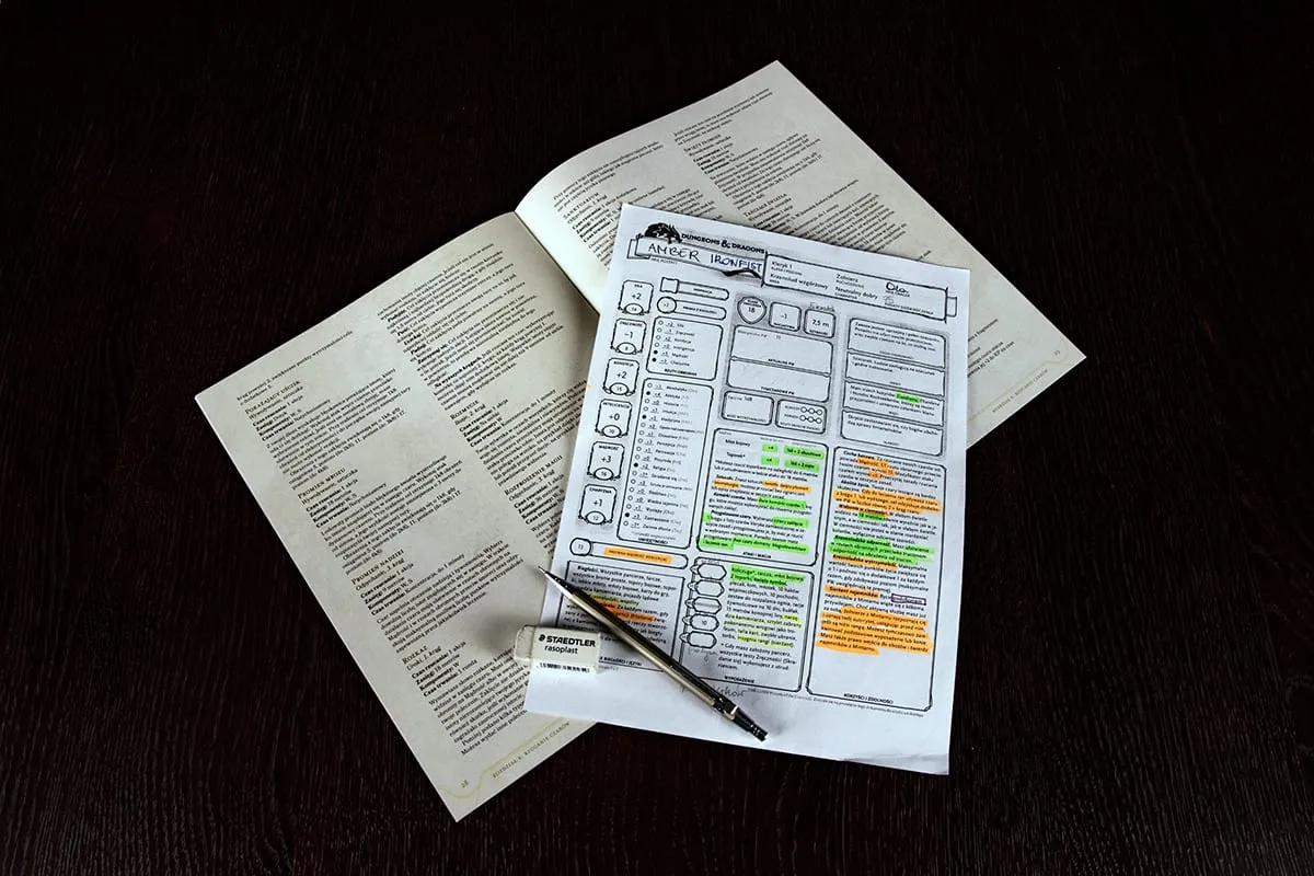 RPG – Dungeons & Dragons – Zestaw Startowy