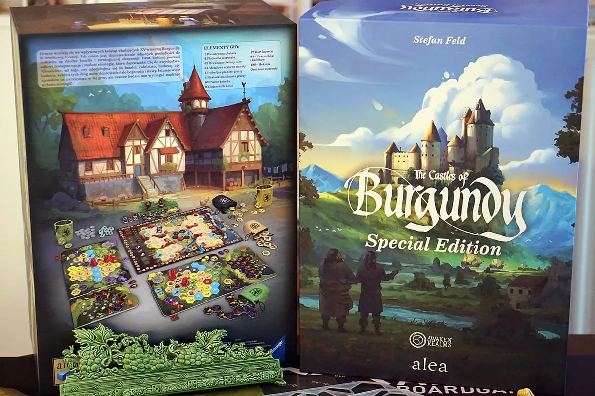 Unboxing – Zamki Burgundii: ed. specjalna
