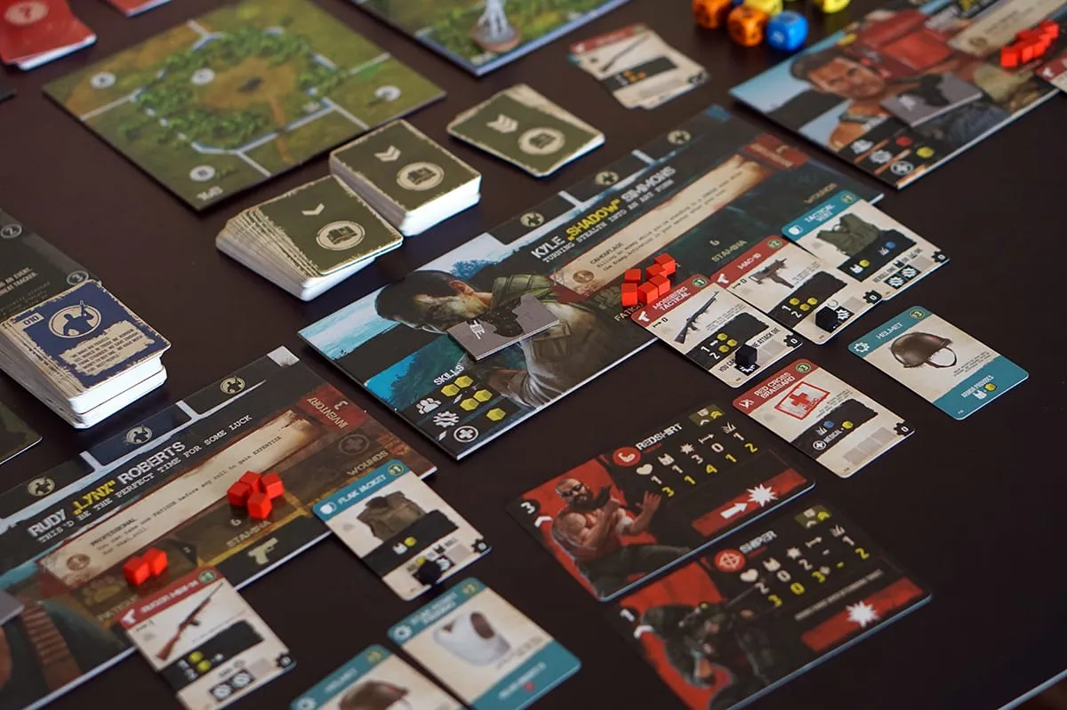Jagged Alliance: Gra Planszowa