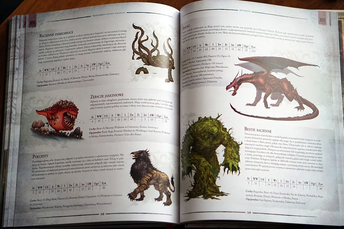 RPG – Warhammer Fantasy RolePlay 4 ed.
