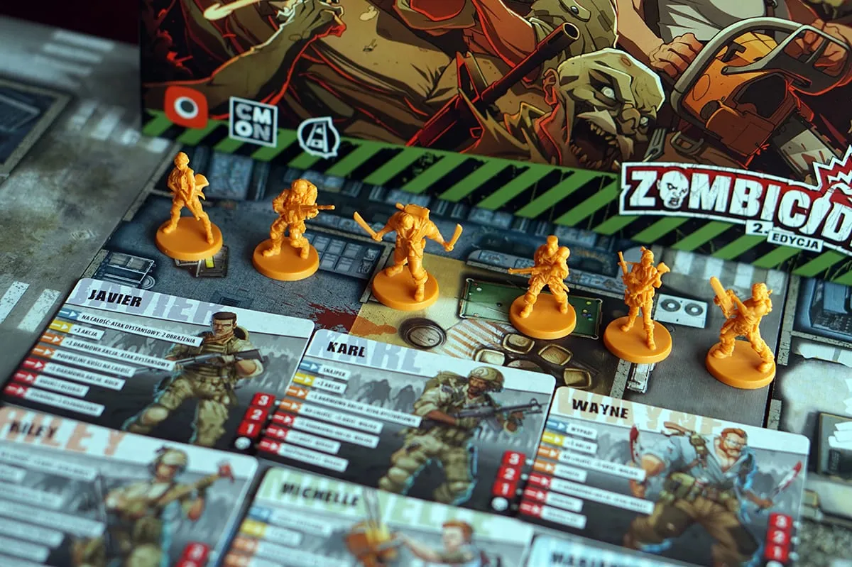 Unboxing – Zombicide 2 ed. Fort Hendrix