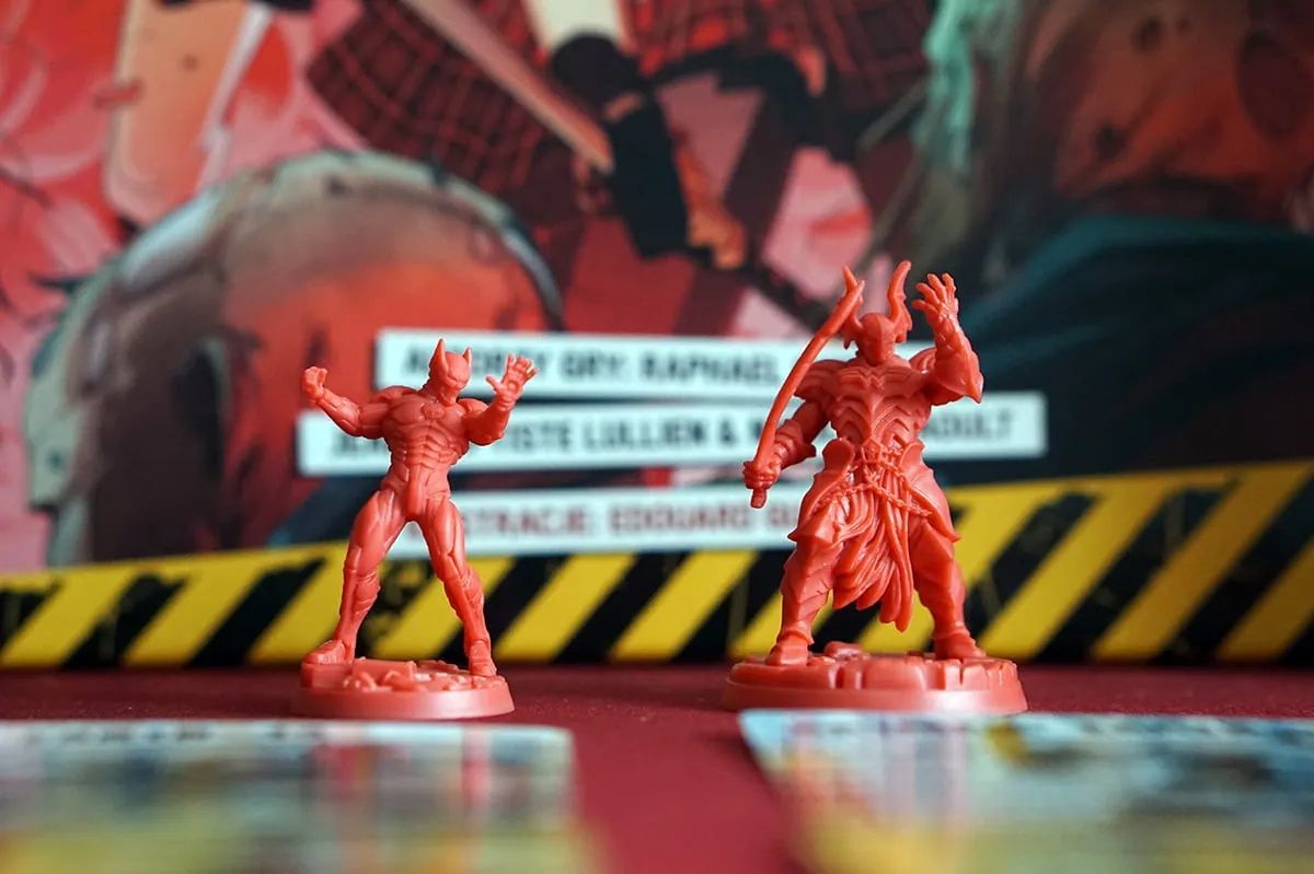 Unboxing Zombicide 2 ed Dark Nights Metal