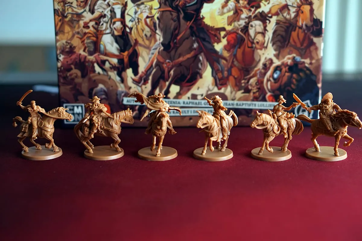Unboxing – Zombicide Żywi lub Nieumarli: Jeźdźcy Znikąd