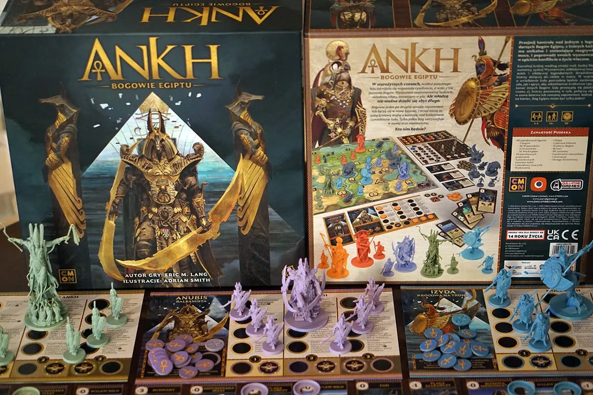 Unboxing – Ankh: Bogowie Egiptu