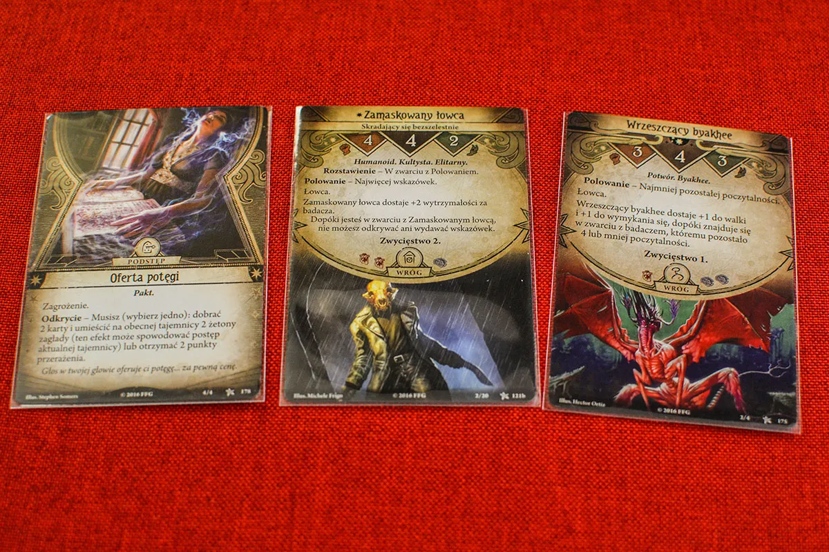 Horror w Arkham Gra Karciana