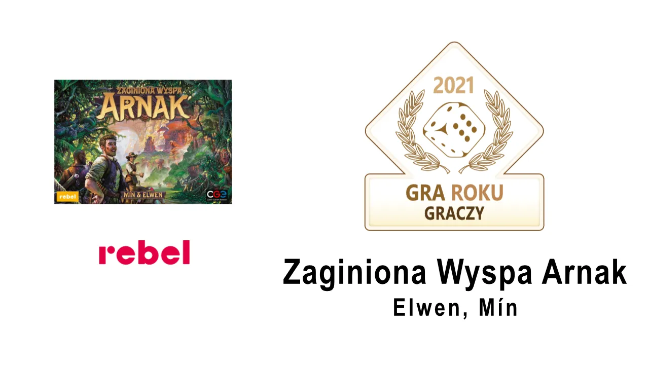 Wyniki konkursu Planszowa Gra Roku 2021