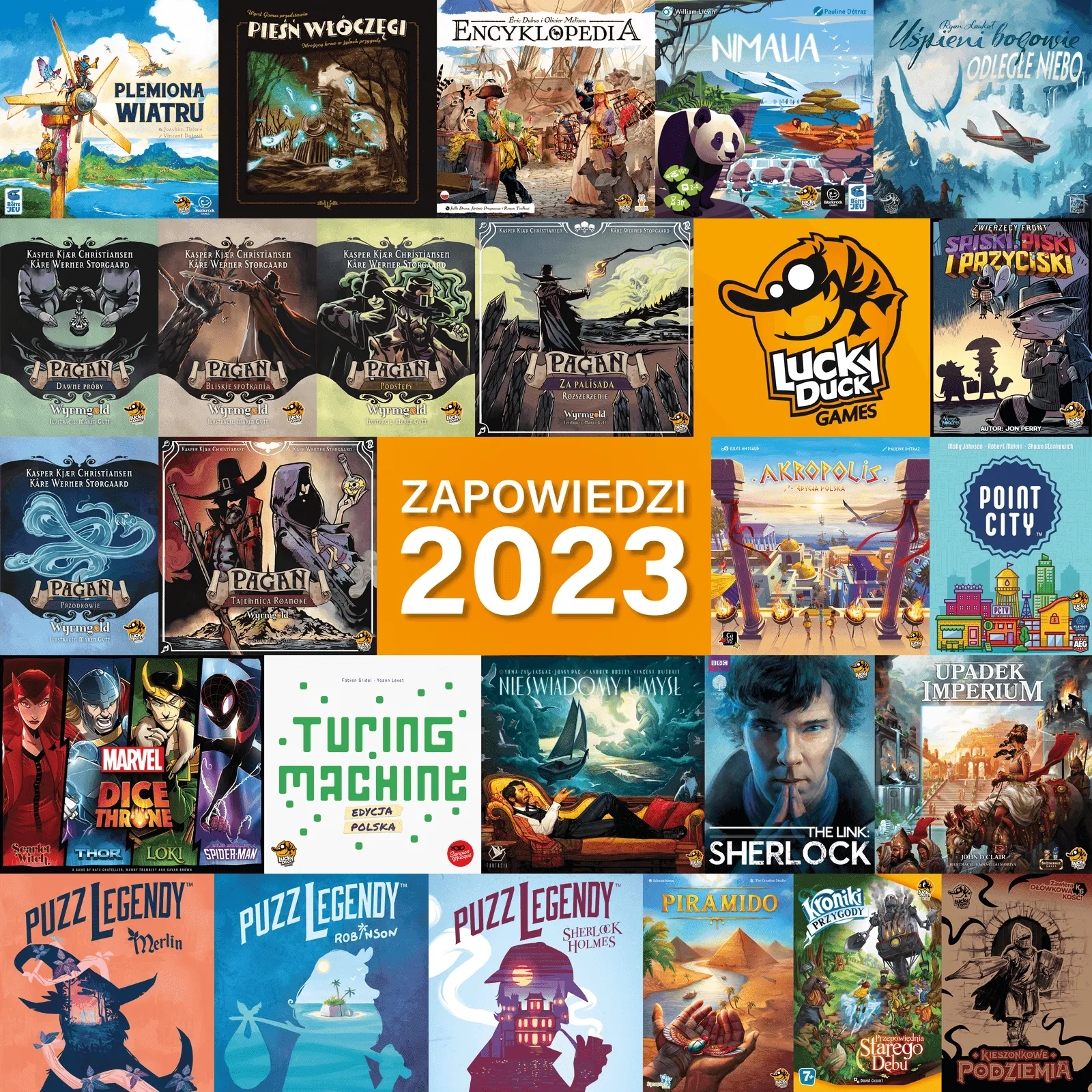 Lucky Duck Games – zapowiedzi 2023