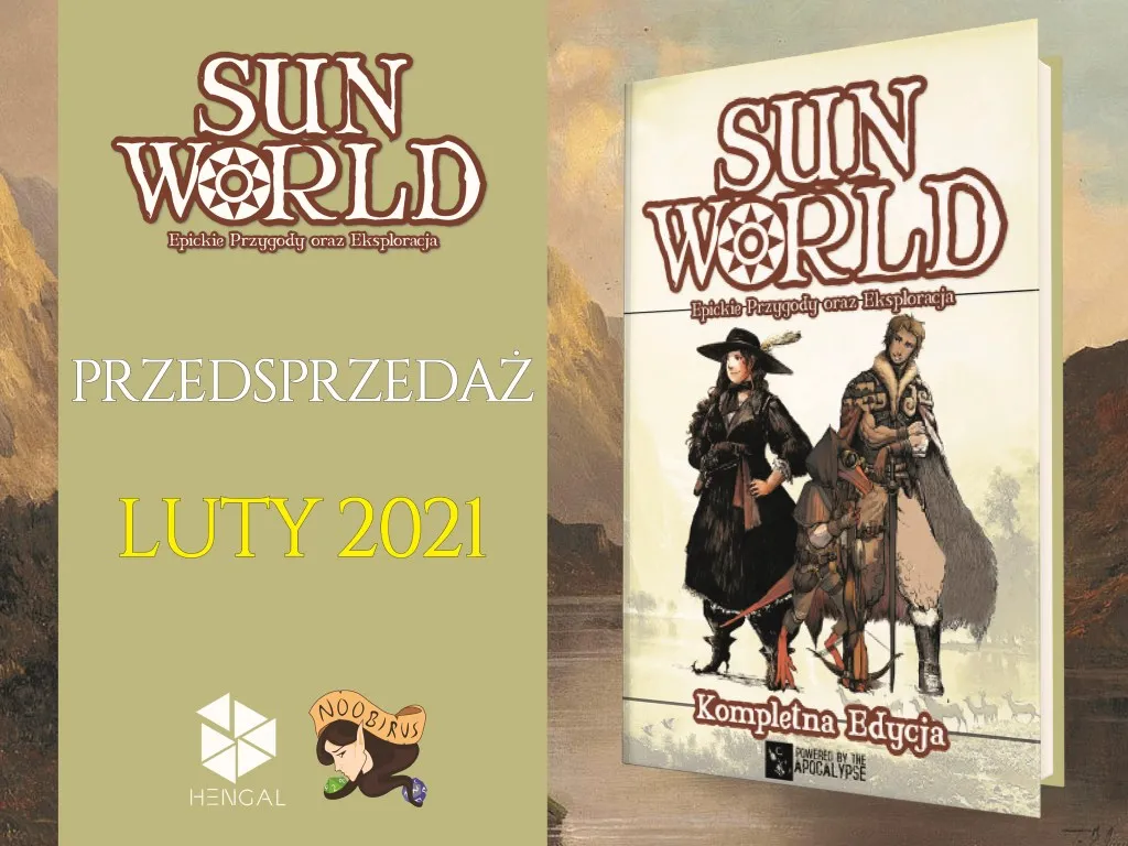 Przedsprzedaż Sun World RPG i Księgi Stali RPG