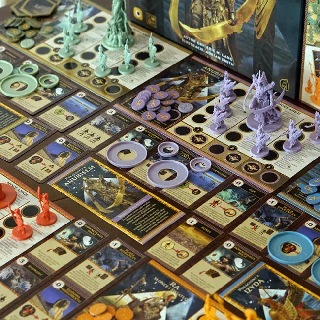 Sesja zdjęciowa gry Ankh — Angry BoardGamer