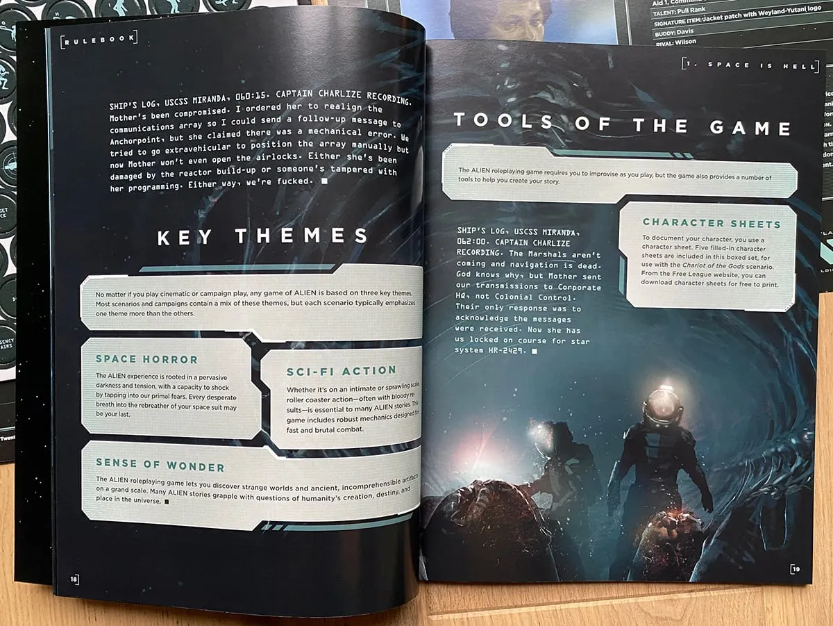 Unboxing – Alien RPG