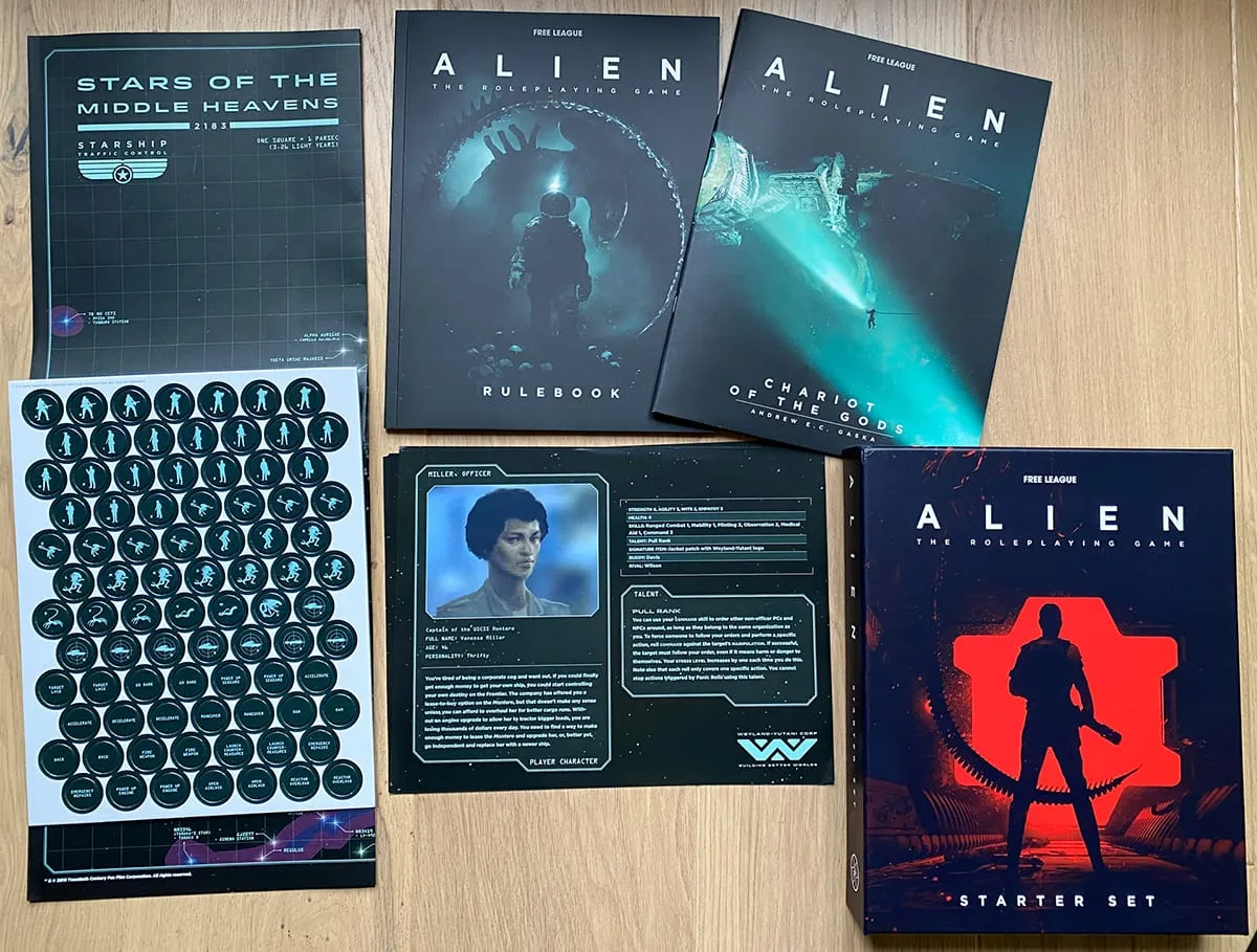 Unboxing – Alien RPG
