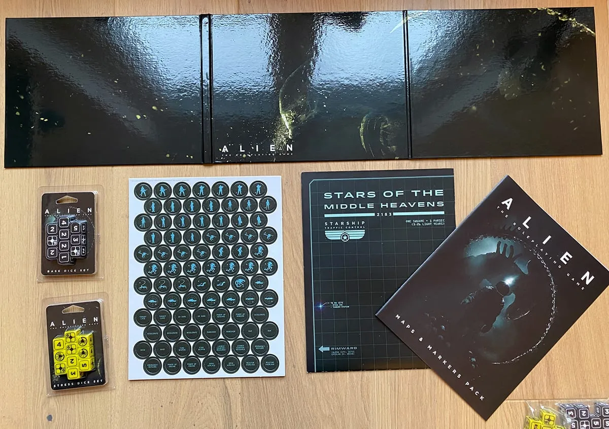 Unboxing – Alien RPG