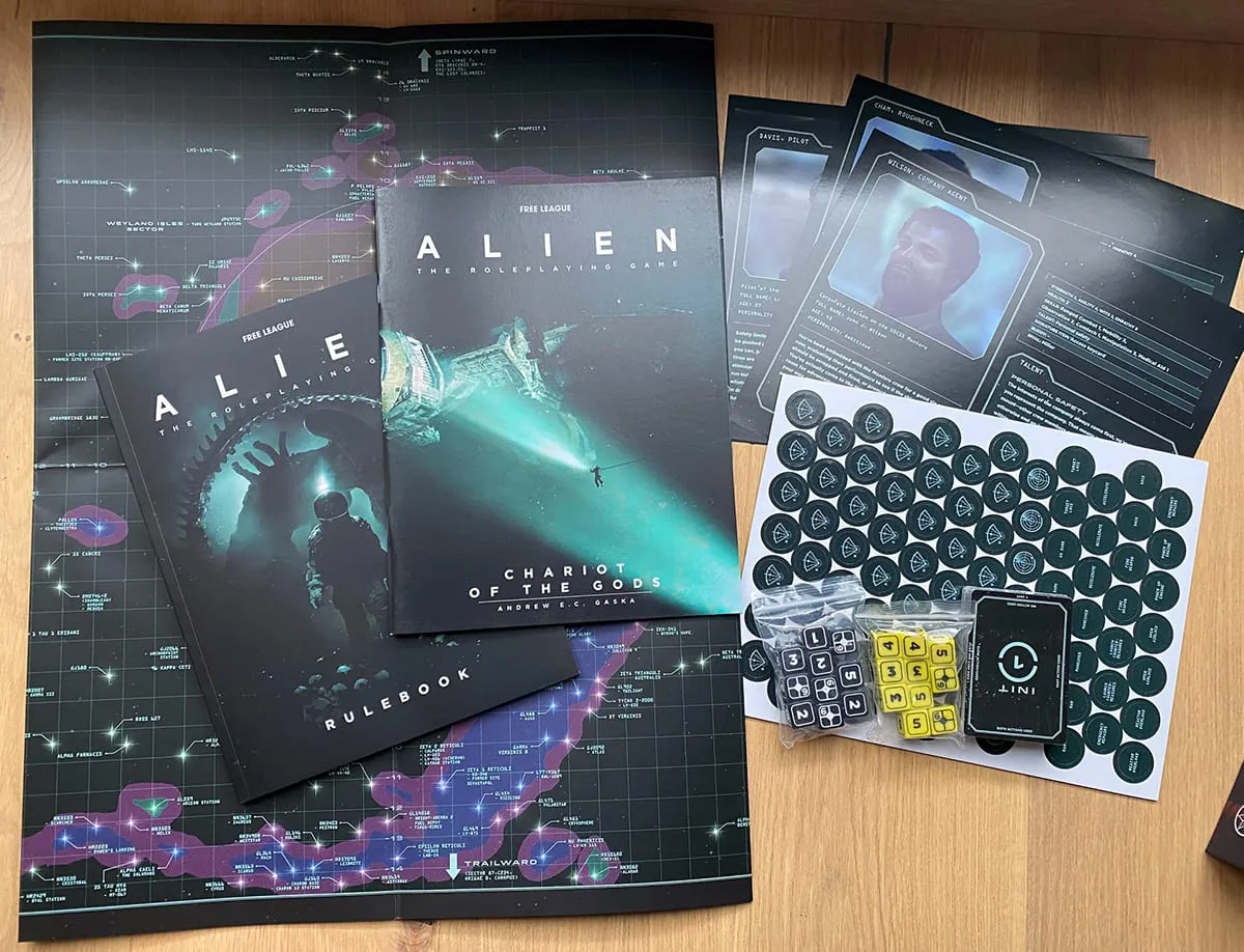 Unboxing – Alien RPG