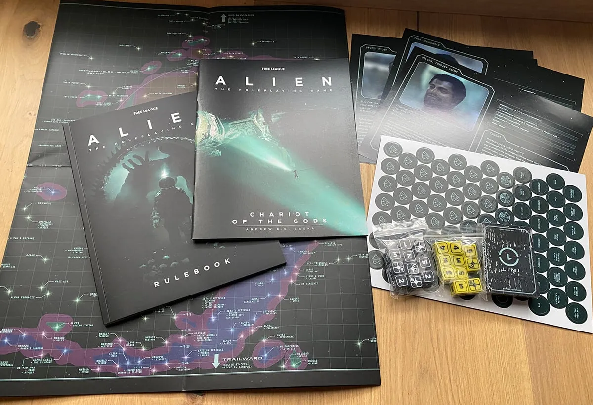 Unboxing – Alien RPG