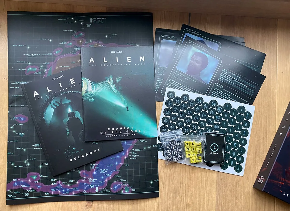 Unboxing – Alien RPG
