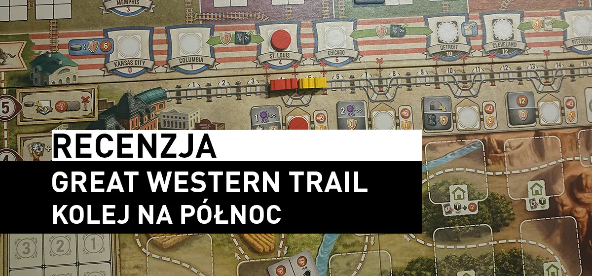 Recenzja: Great Western Trail – Kolej na Północ