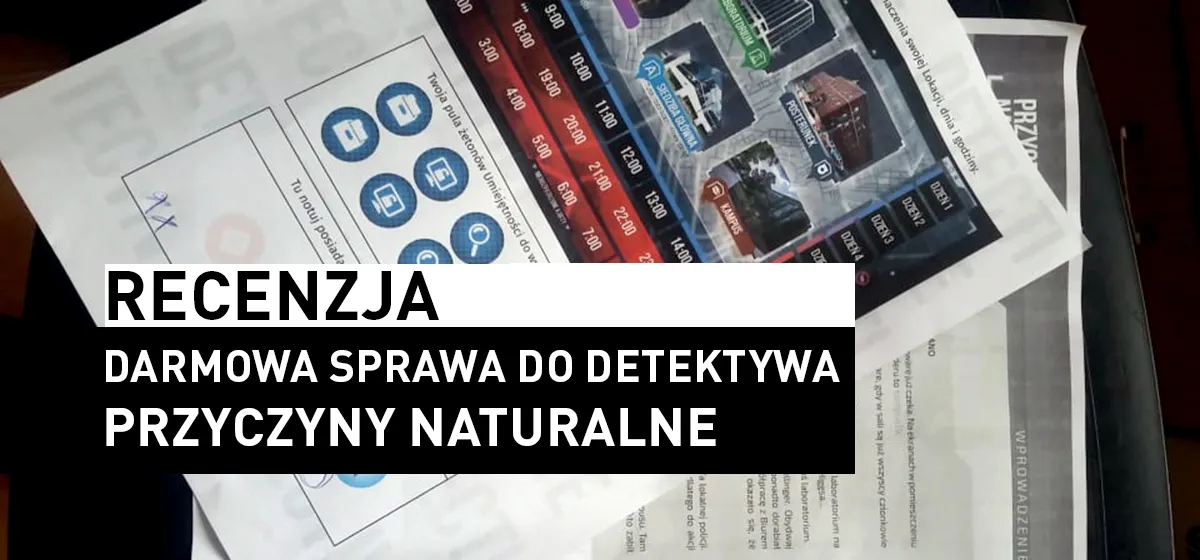 Recenzja: Przyczyny Naturalne – sprawda do Detektywa
