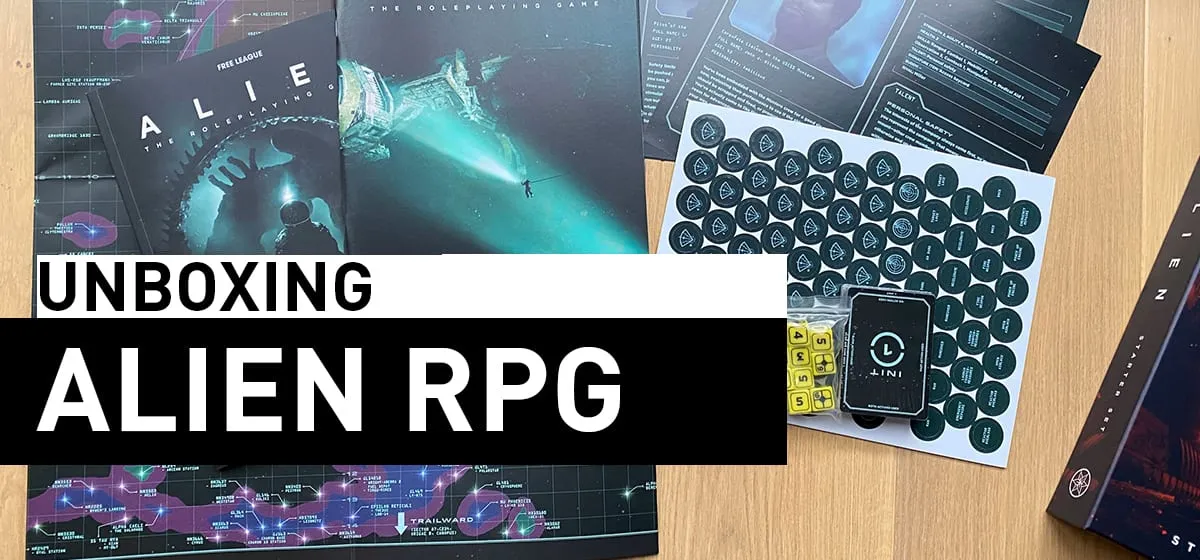Prezentacja: Unboxing – Alien RPG