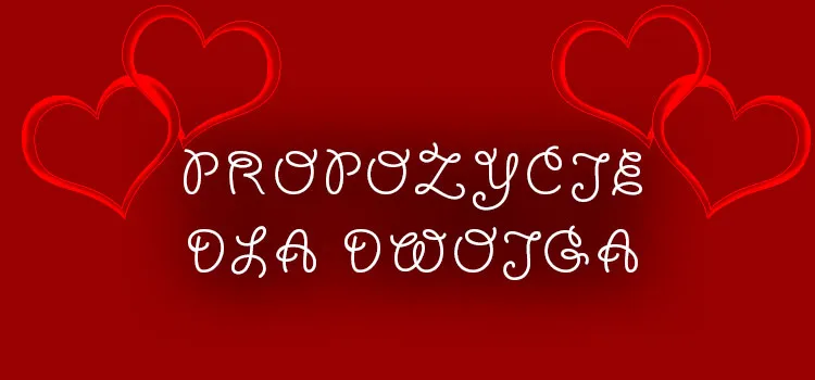 Topka: Walentynkowe propozycje