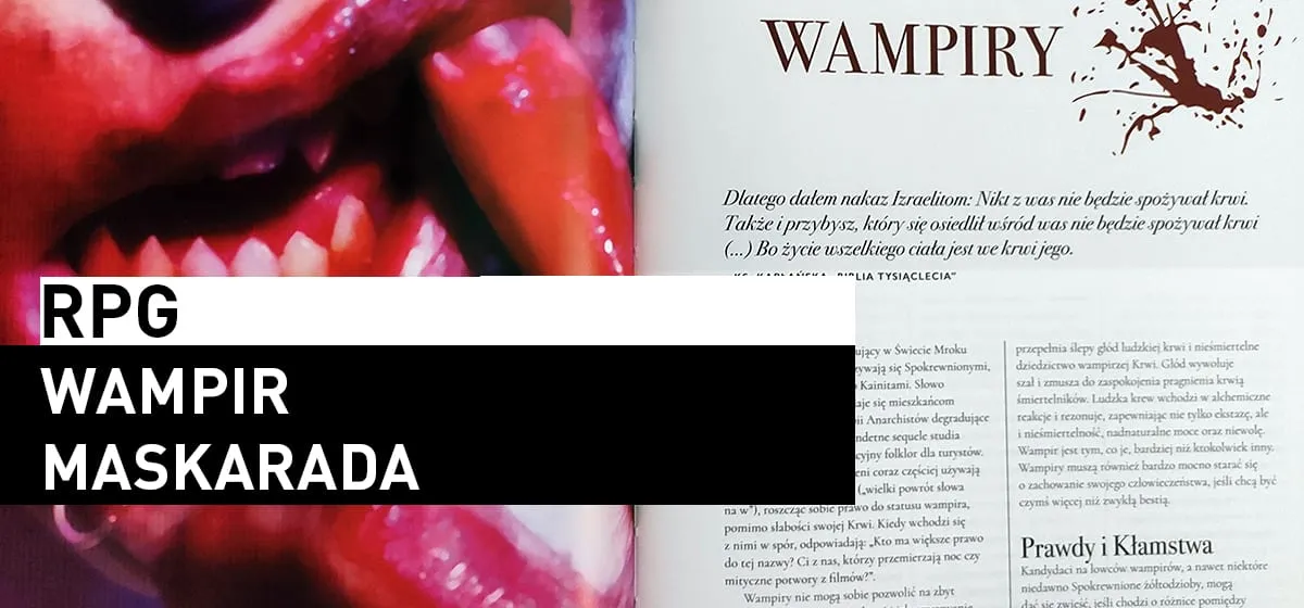 RPG: RPG – Wampir: Maskarada