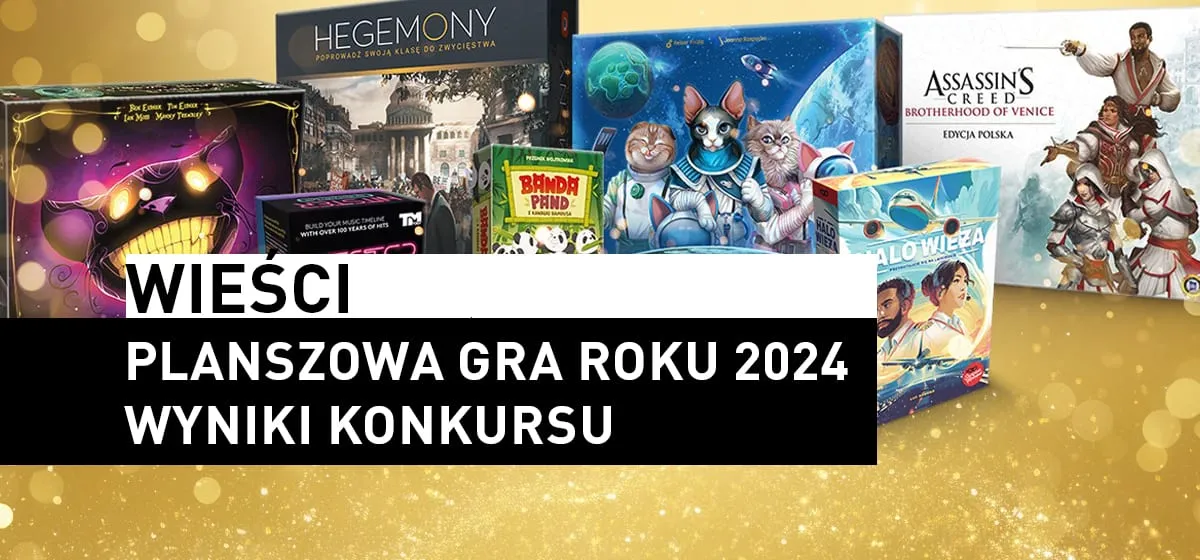 Wieści: Wyniki konkursu Planszowa Gra Roku 2024