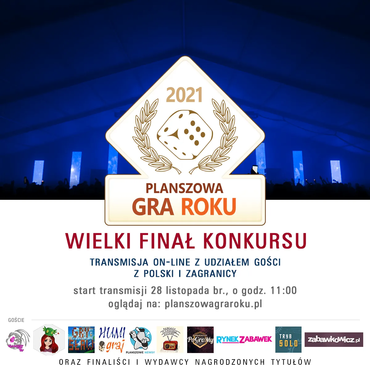 Planszowa Gra Roku 2021 – Finał już 28.11