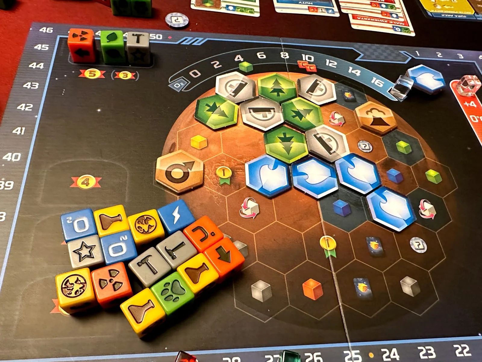 Terraformacja Marsa: Gra Kościana