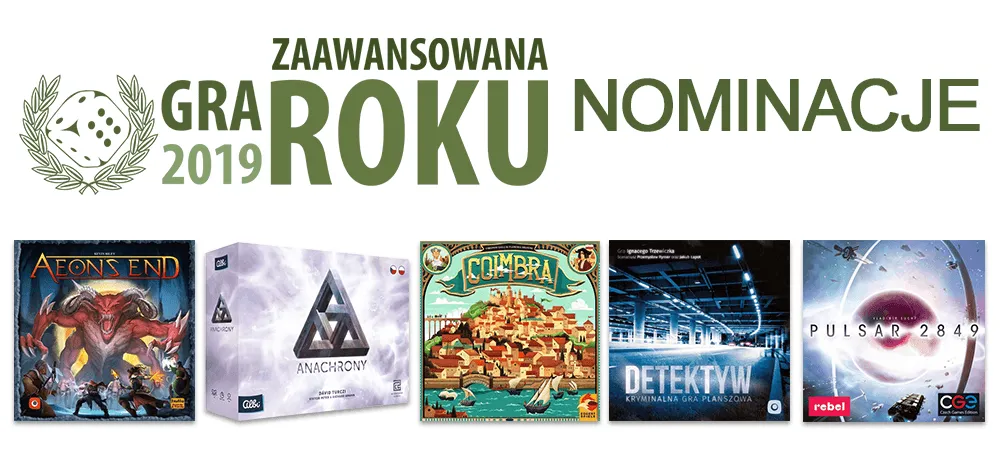 Planszowa Gra Roku 2019 – wyniki oraz krótki komentarz