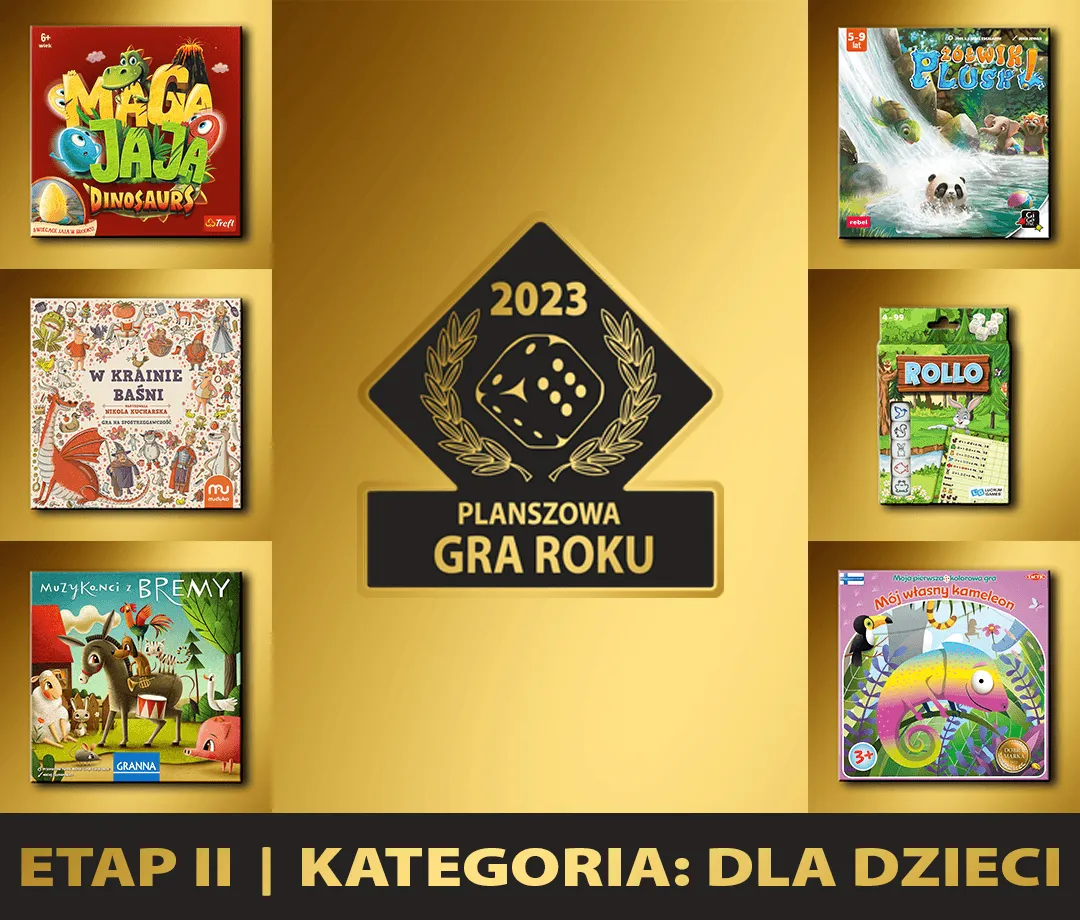 Planszowa Gra Roku 2023 – wyniki 1 etapu