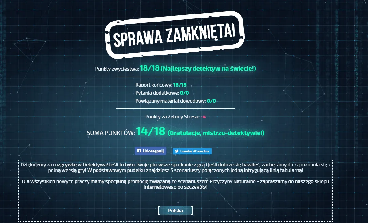 Przyczyny Naturalne – sprawda do Detektywa