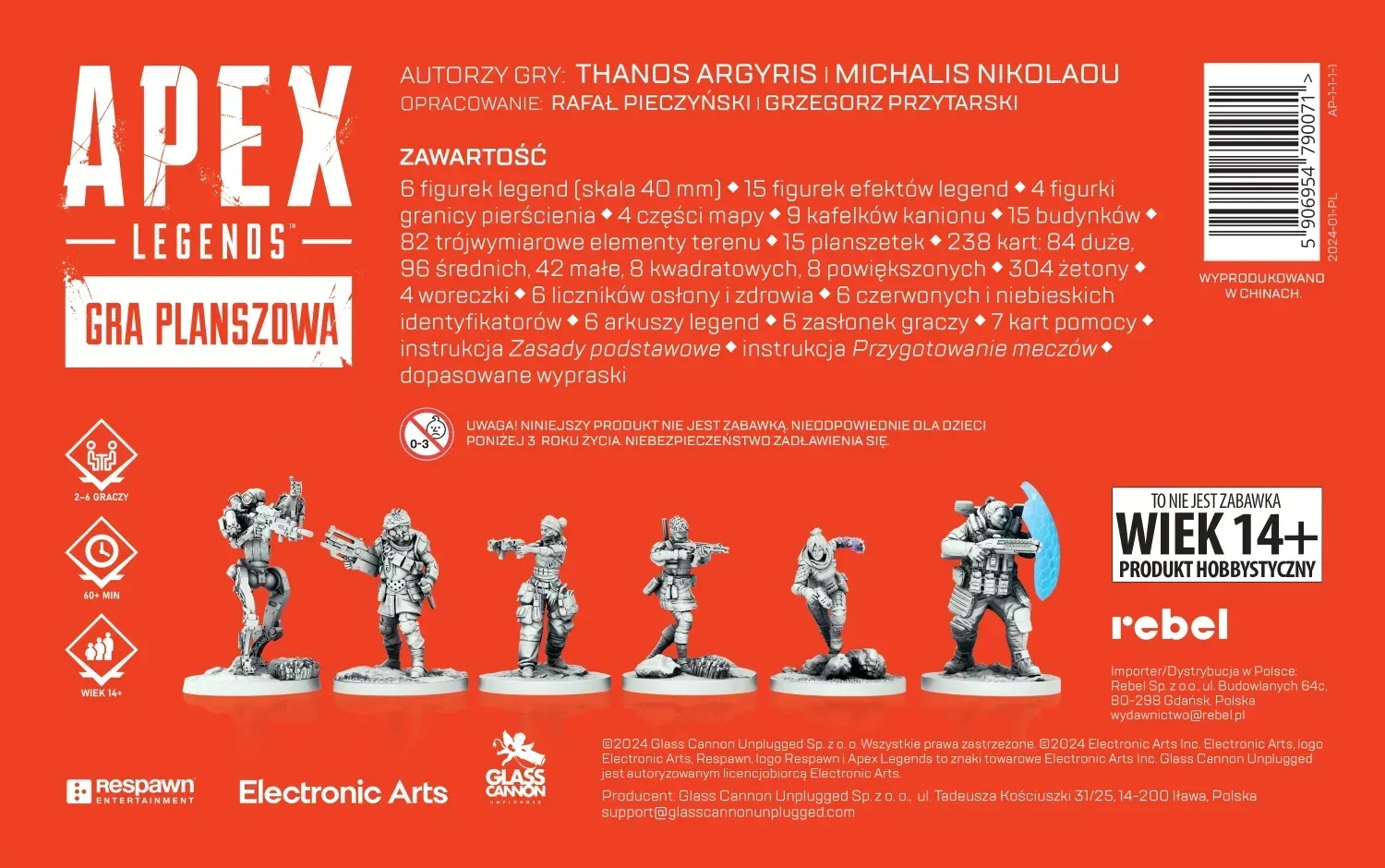 Apex Legends: Gra planszowa – ruszyła przedsprzedaż w Rebelu