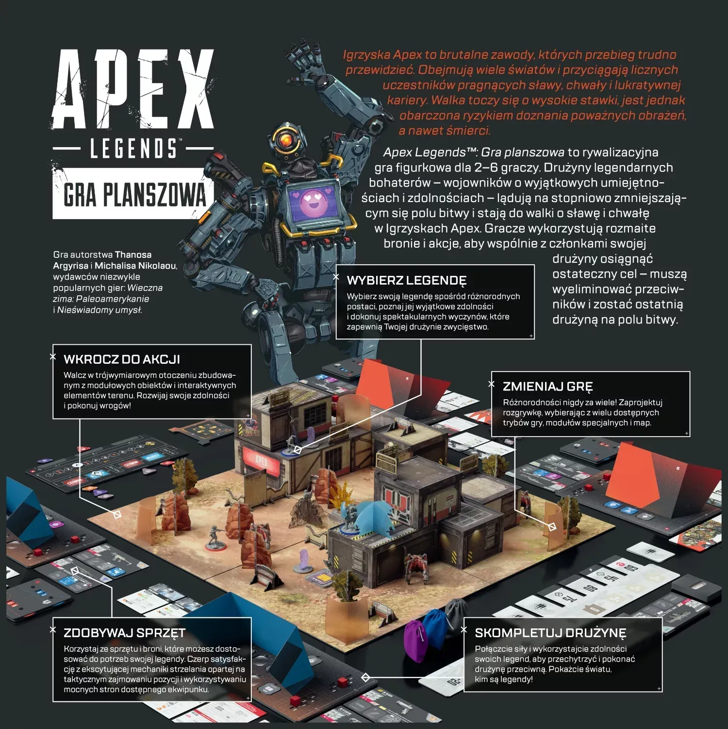 Apex Legends: Gra planszowa – ruszyła przedsprzedaż w Rebelu