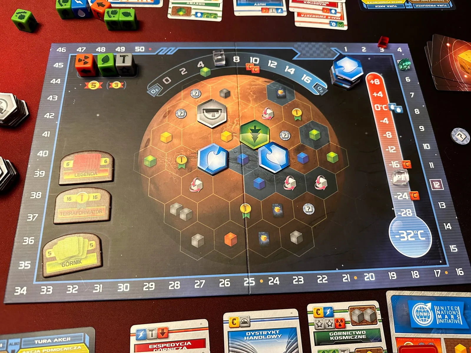 Terraformacja Marsa: Gra Kościana