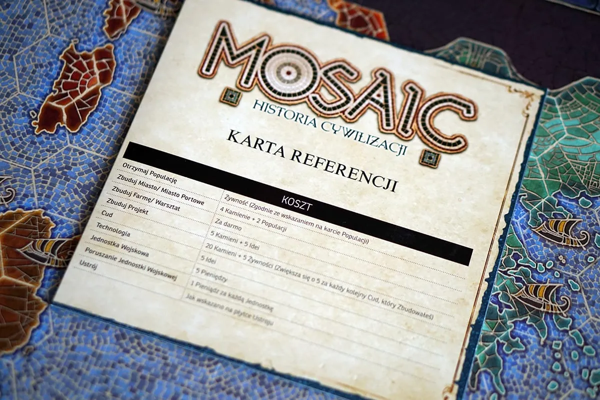 Unboxing – Mosaic: Historia Cywilizacji